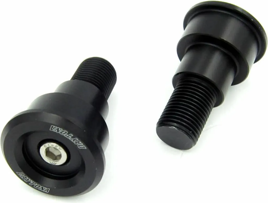 Contrepoids de guidon DAYTONA aluminium noir anti-vibration Yamaha
