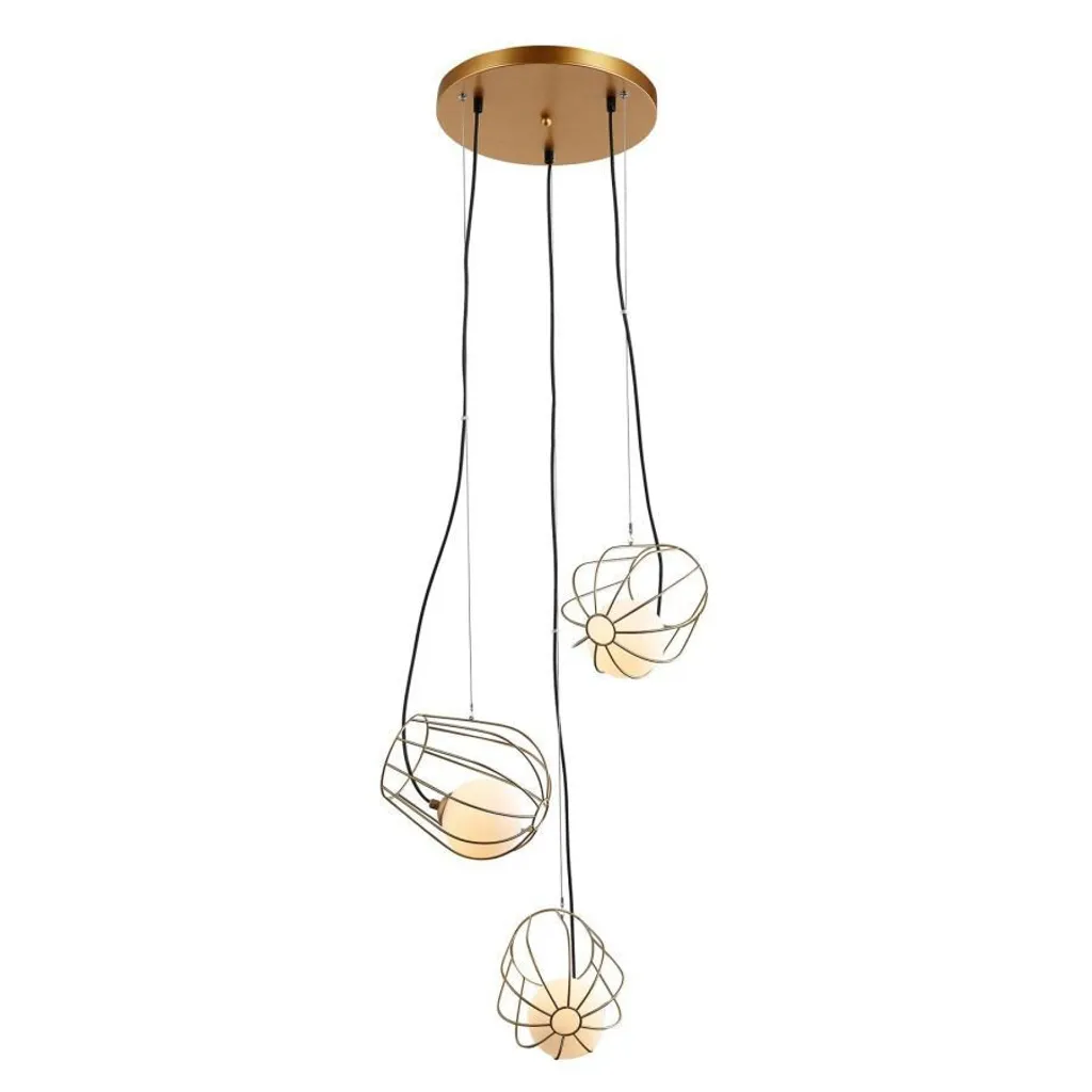 Offerta Lampadario Italux Melisa Oro MDM-3942/3 GD | Prezzo Outlet