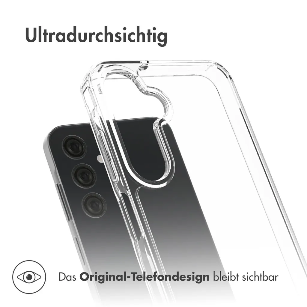 Custodia Accezz Xtreme Impact per Samsung Galaxy A25 (5G) - Trasparente - 4