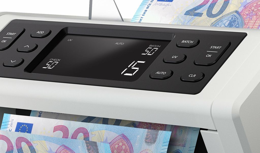 Počítačka bankovek Safescan "Safescan 2250 G2" šedá Obrázek produktu 15