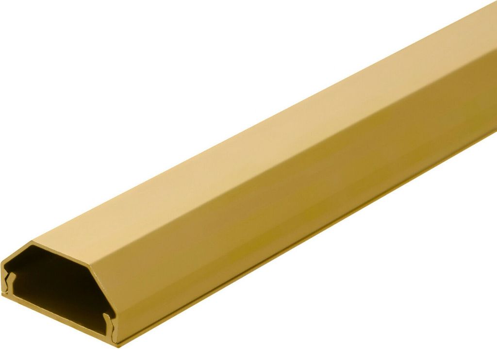Design Aluminium Kabel Kanal Kabelabdeckung Abdeckung Alu Kabelschacht 50mm Ja 110cm Gold
