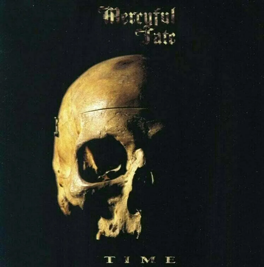 Mercyful Fate Time Vinyle LP Edition Limitée Beige Brown Marbled Neuf