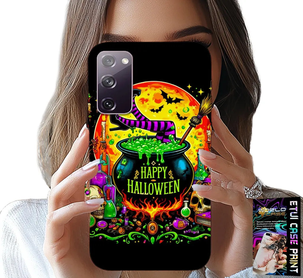 Custodia Per Samsung Galaxy S20 Fe - Bacchetta Della Strega Vetro Di Halloween