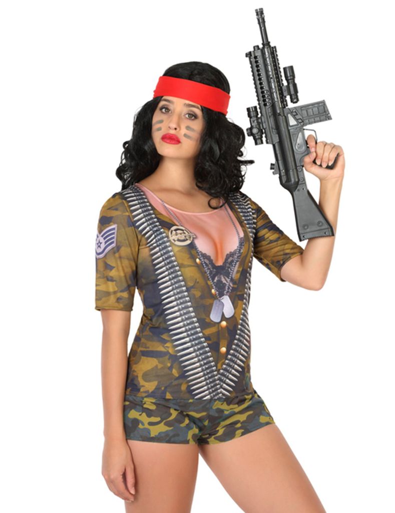 Soldaten-T-Shirt für Damen M / L