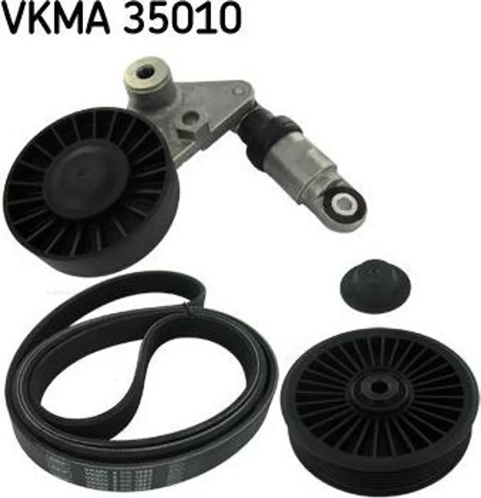 Kit courroie trapézoïdale crantée pour Zafira SKF VKMA 35010 Qualité
