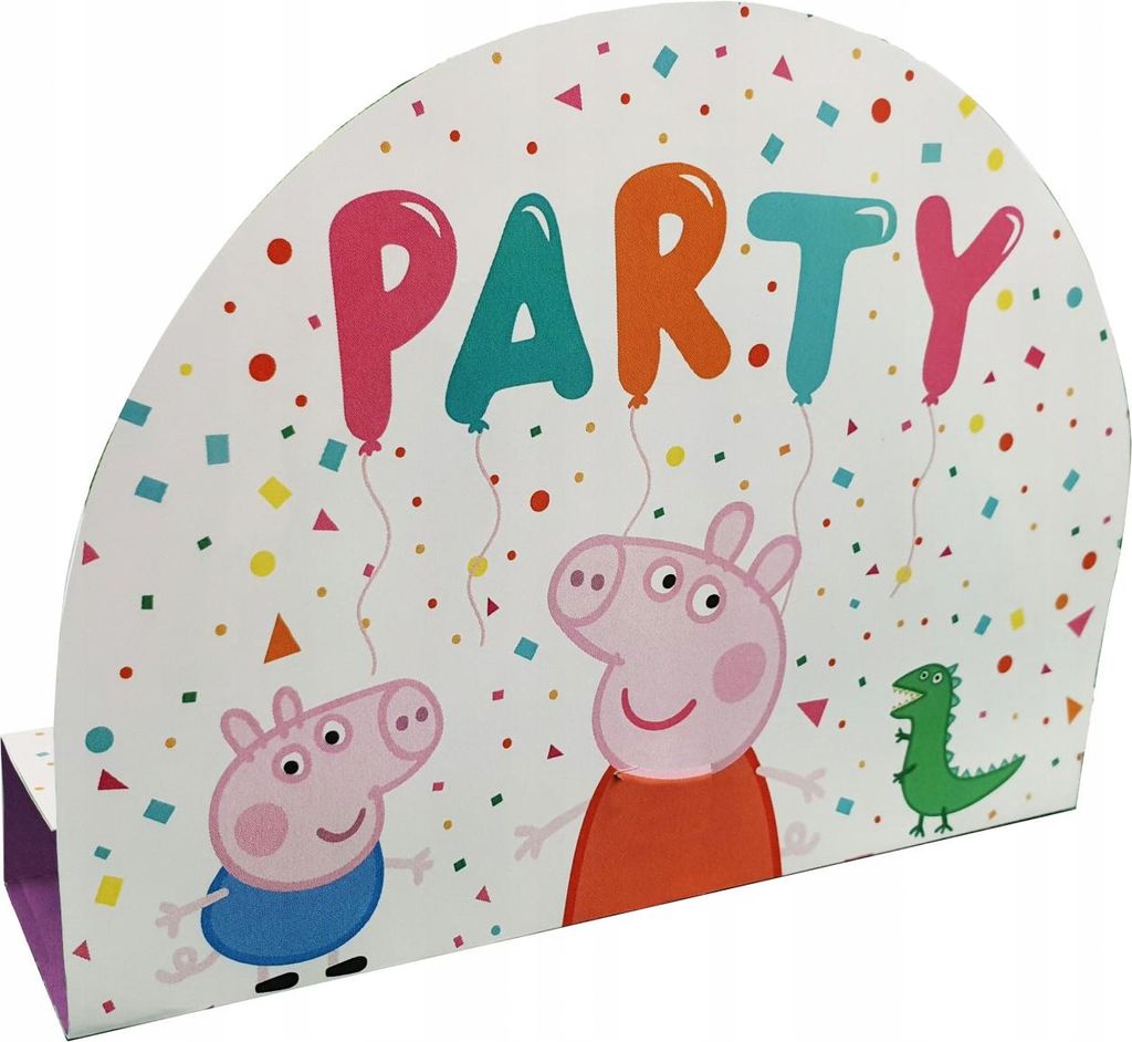 Amscan - Peppa Pig - Uitnodigingen (8 stuks) Productafbeelding 