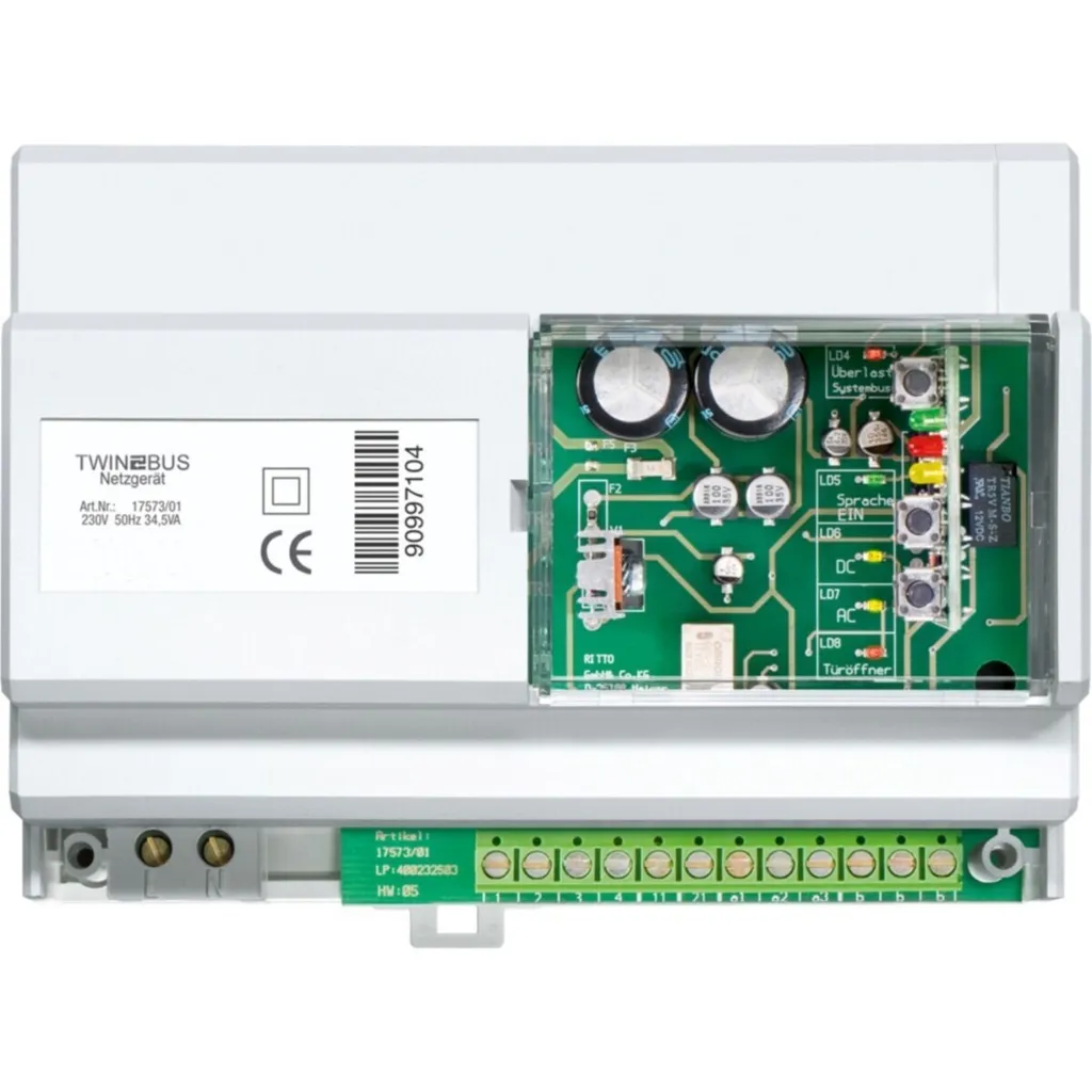 Alimentation Ritto 1637104 TwinBus avec protection contre court-circuit