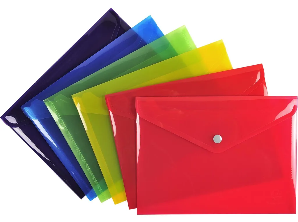 Organiser ses Documents A4 avec la Pochette Pression Exacompta Multicolore