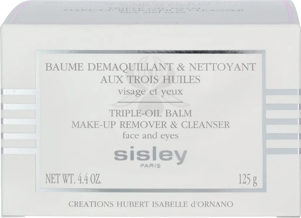Baume Démaquillant aux Trois Huiles Soin Nettoyant Visage Yeux 125ml