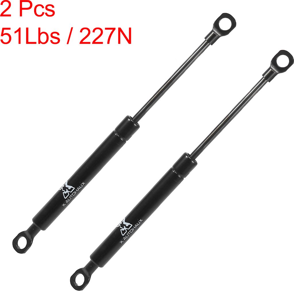 2x Universal Gasfeder Gasdruckdämpfer Gasdruckfeder Dämpfer 51Lbs/227N für Auto LKW Wohnmobil Boot 10 Zoll