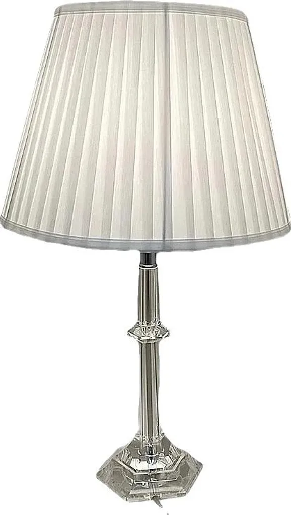 Lampe de table design moderne D30XH55cm-A éclairage LED avec prise EU