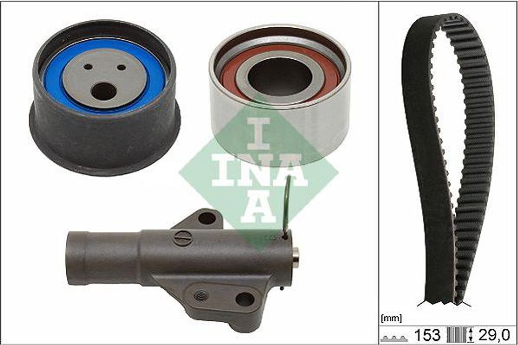 INA 530 0718 10 Zahnriemensatz OE MD110029 kompatibel mit Carisma, Lancer, Outlander