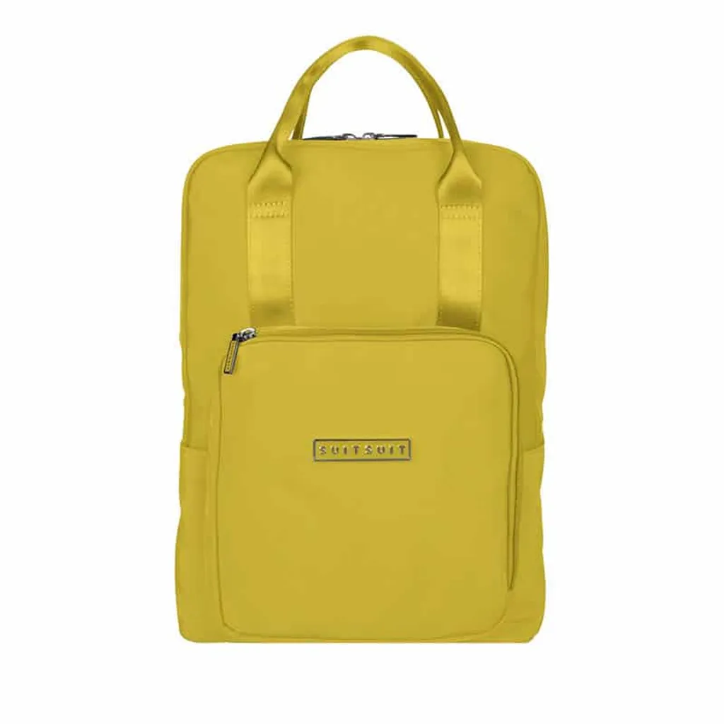 Sac à dos léger en tissu recyclé Natura Olive avec dos matelassé