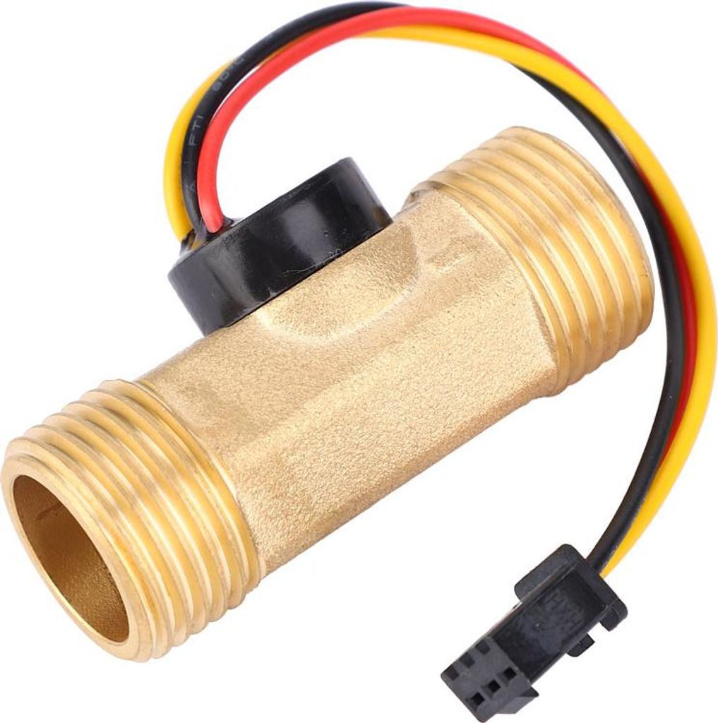 G1/2in Hall-Effekt Durchflussmesser MalE Außengewinde 130l min Durchflusssensor Messgerät