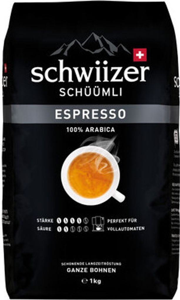 SCHWIIZER SCHÜÜMLI Zrnková káva Schwiizer Espresso Obrázok produktu 