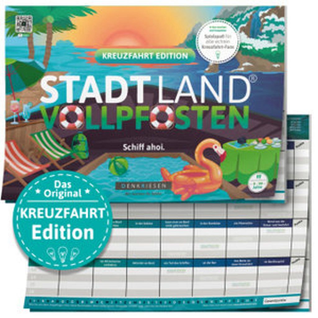 DENKRIESEN - STADT LAND VOLLPFOSTEN® - KREUZFAHRT EDITION - Produktbild 