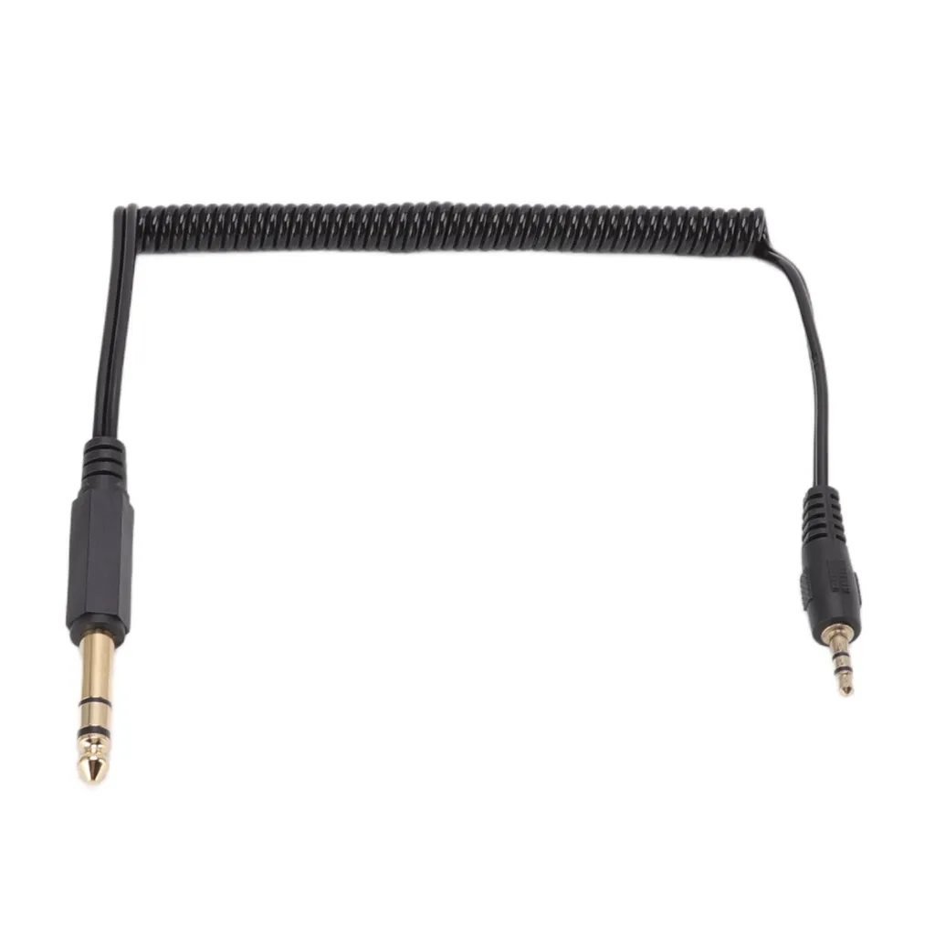 Cavo Audio A Spirale Jack 3.5 Mm - Estensibile Da 40 Cm A 1.5 Metri, Colore Argento Trasparente, Per Smartphone E Dispositivi Audio - 2