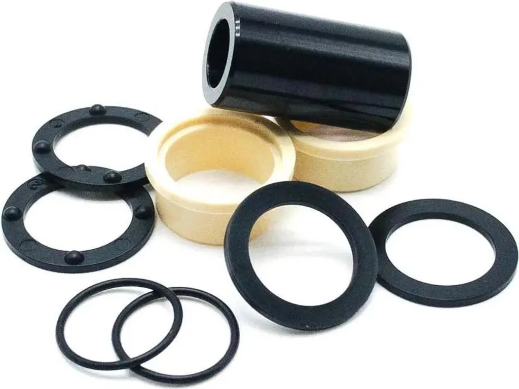 Fox 8mm Kit di riduzione per ammortizzatore posteriore a basso attrito 40 Mm 5 pezzi dorato Taglia unica