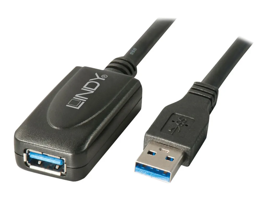 Extension USB 3.0 Active 5m LINDY pour Webcam et Périphériques Distants - 3