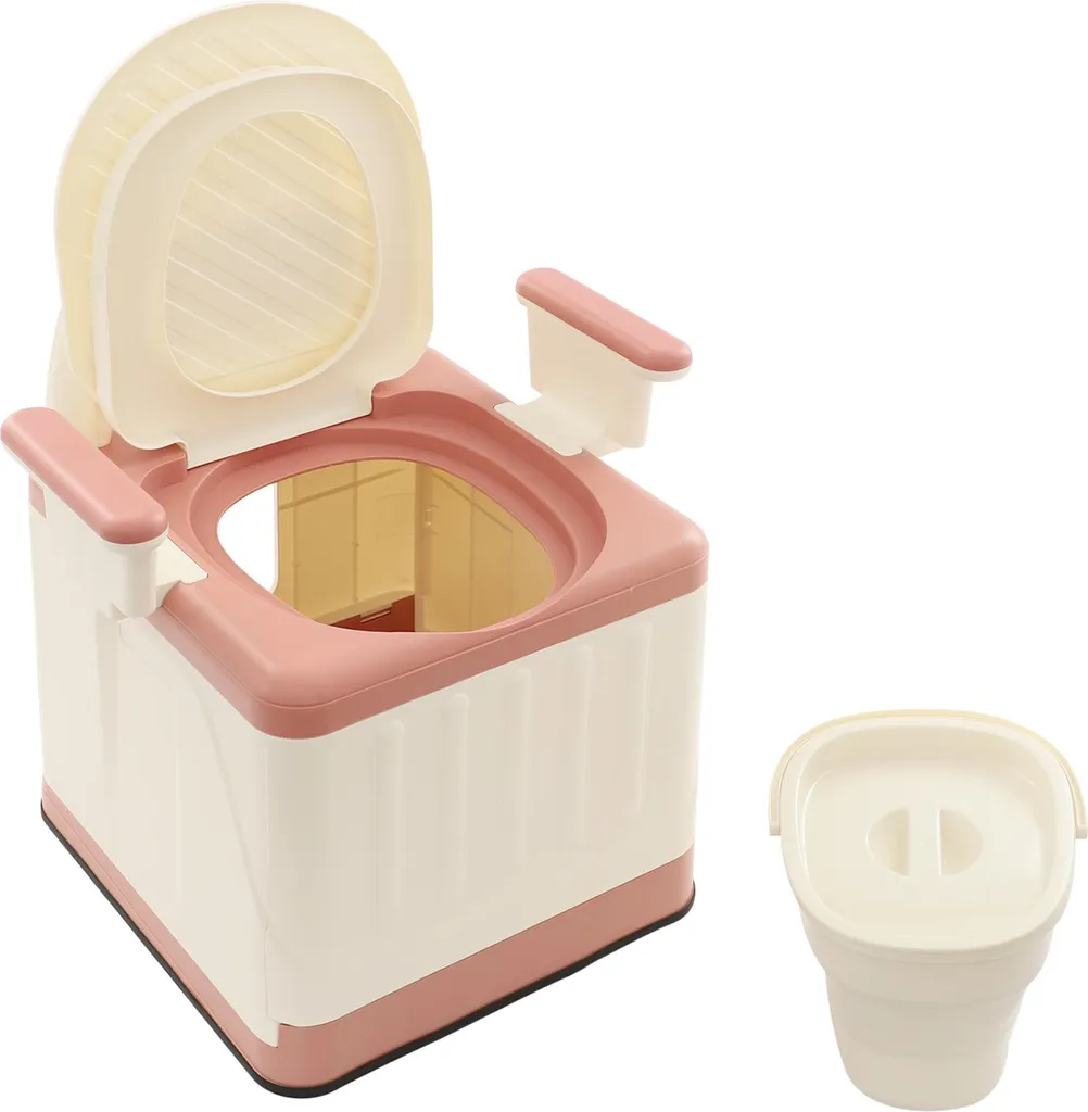 Toilette Portable pour Chambre et Camping - Fauteuil Adulte Max 150kg
