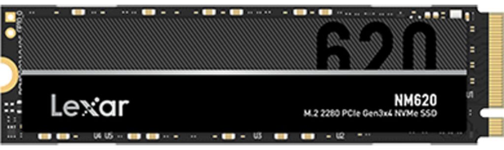 Lexar NM620: SSD de 2 TB, interna, factor de forma M.2 Imagen del producto 