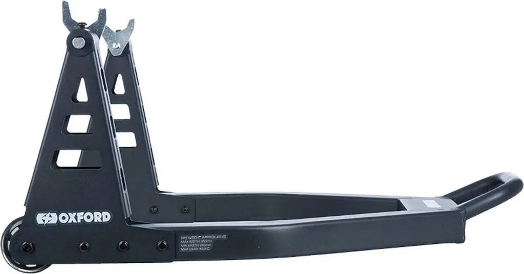 Support de Levage Arrière Moto Oxford ZERO-G-LITE pour Entretien Noir
