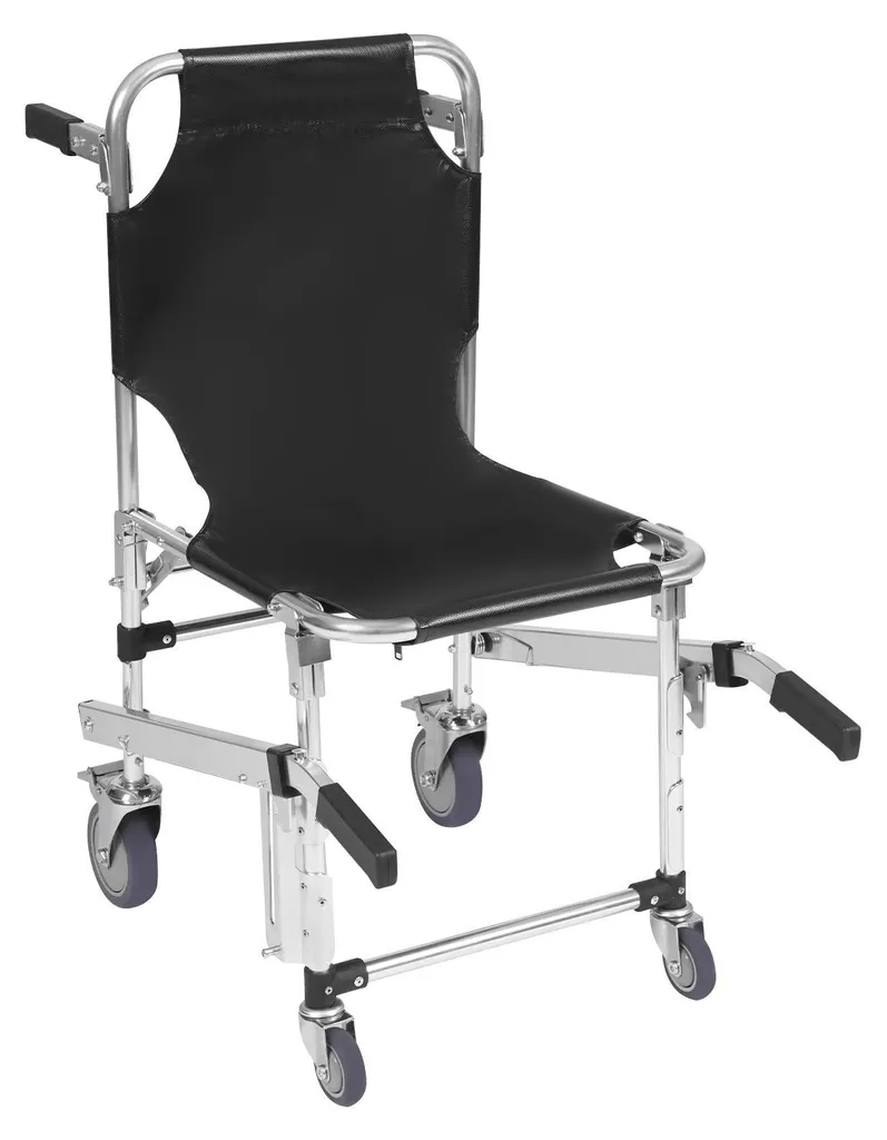 Chaise évacuation escalier pour PMR et urgences - Modèle pliable 160kg
