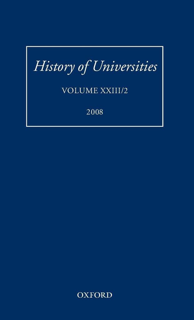 History of Universities: Volume XXIII/2
