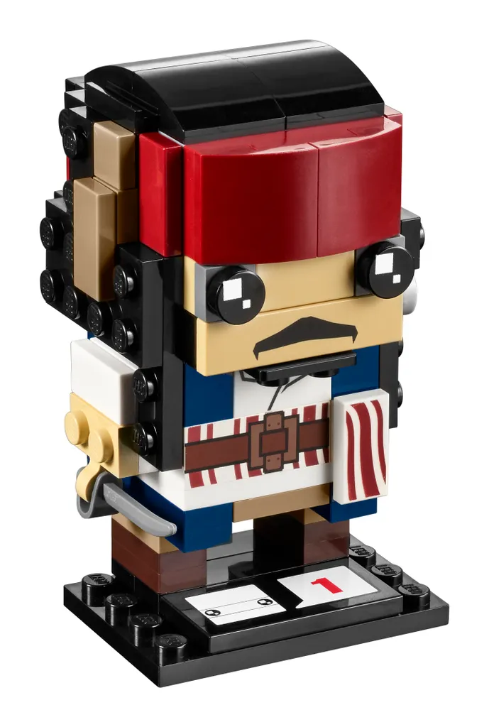 Figurine à construire LEGO BrickHeadz 41593 Jack Sparrow de Disney - 3