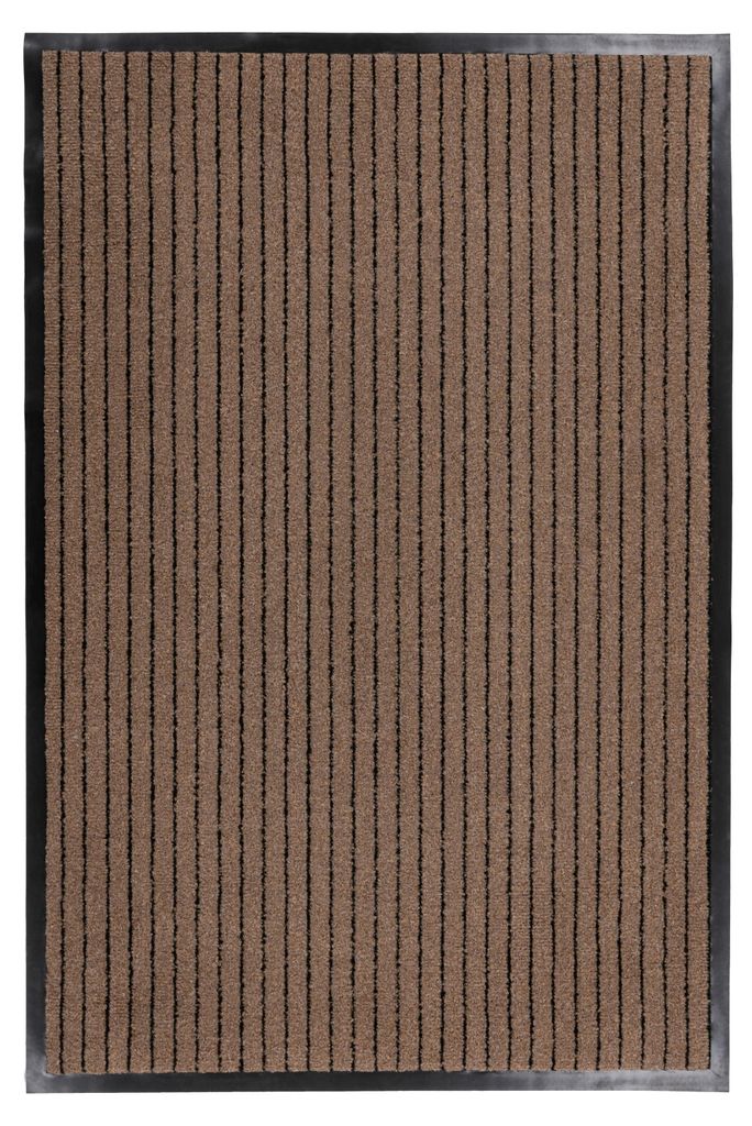 Fußmatte Fine Line 225 Beige 60x90 cm – Rutschfest & Schmutzfang