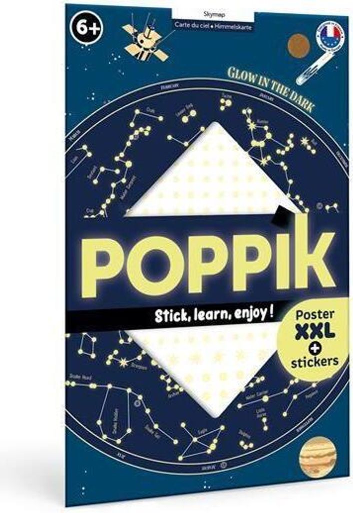 POPPIK - Lernposter & Sticker Himmelskarte