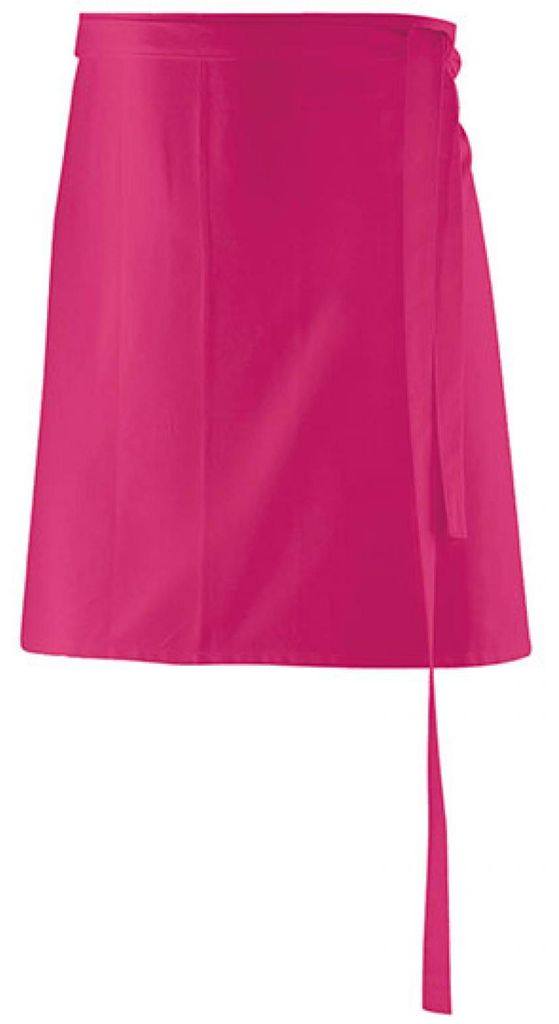 Exner 10020 | Schürze 80 x 45 cm - Farben waschbar bis 60 °C - Farbe: Hot Pink - Größe: 80 x 45 cm
