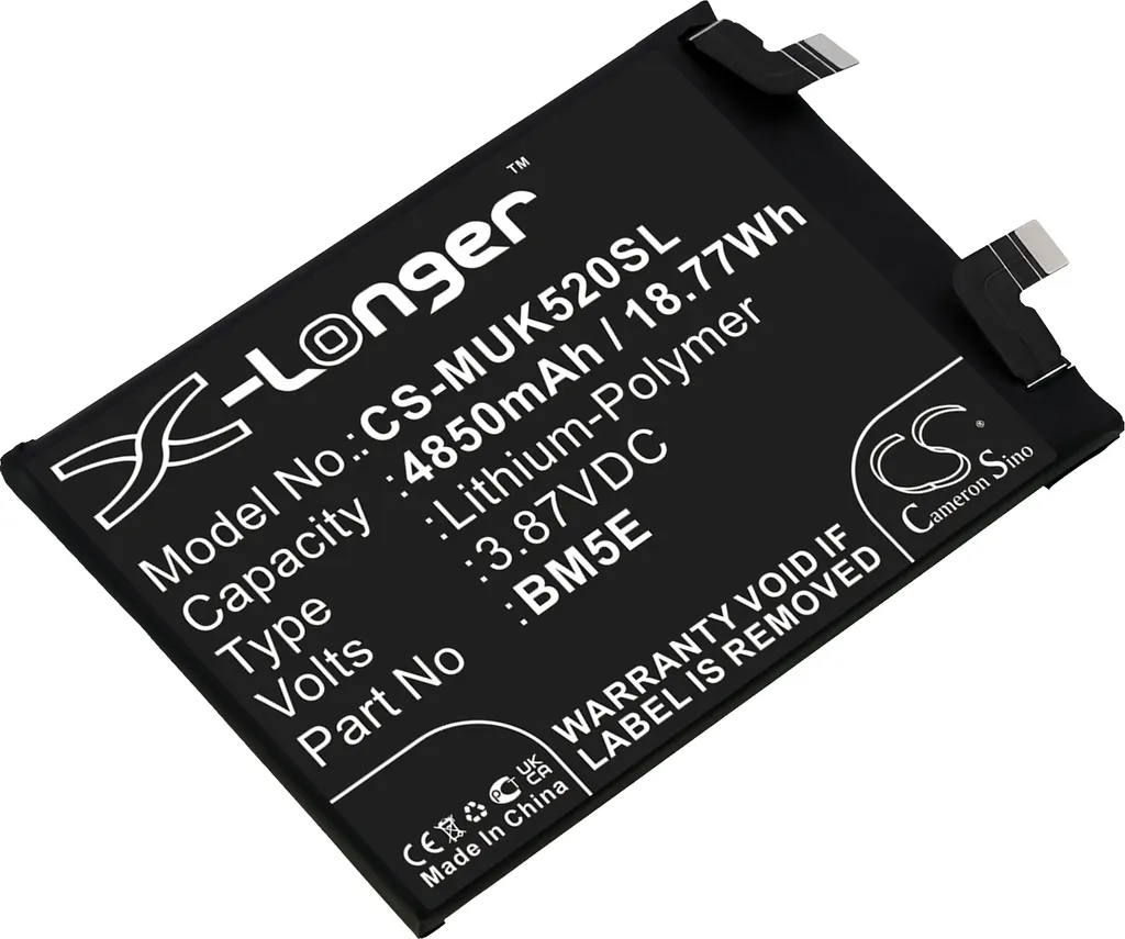 Batterie BM5E Anti-Coupure pour Xiaomi Redmi K50 Pro 22011211C Fix