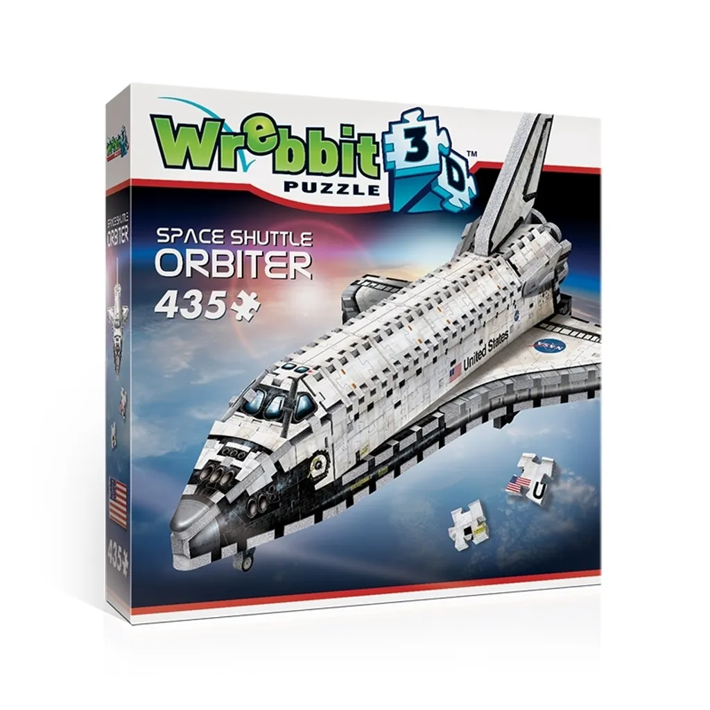 Puzzle 3D Space Shuttle Orbiter 435 pièces : Idée cadeau pour Noël/Anniv