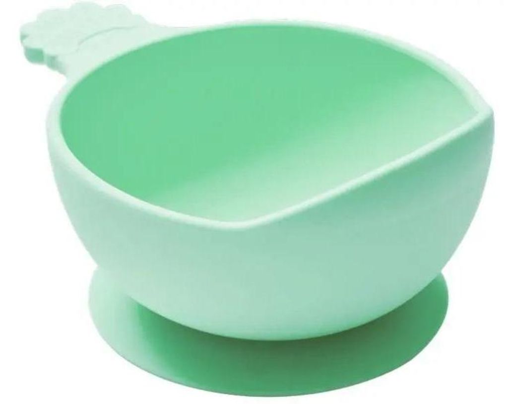 Nana's Manners Silikonschüssel mit Saugnapf Grün