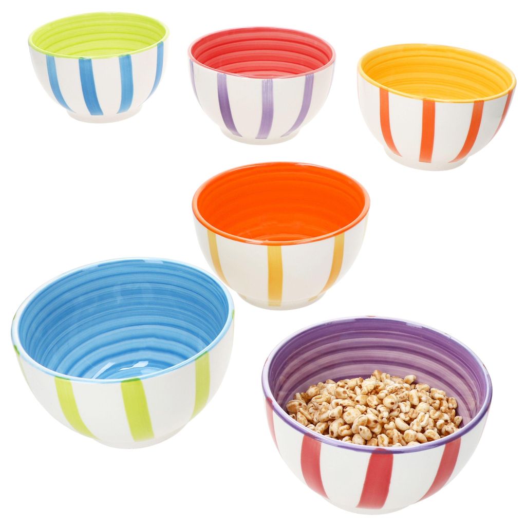 Set di 6 ciotole per cereali Ø14cm 500ml 6 pers ciotole a Immagine del prodotto 