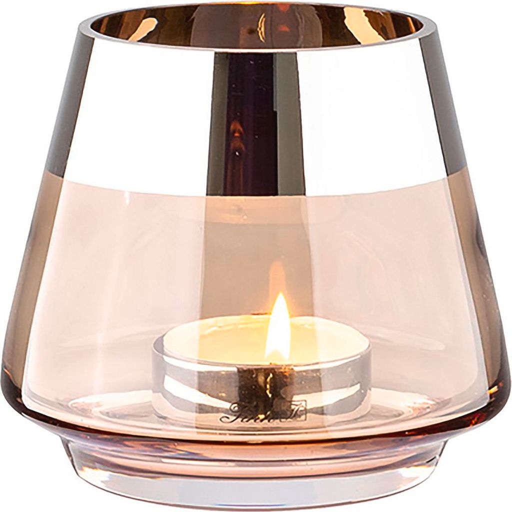 Fink Teelichthalter JONA DH 15x13 cm beige Windlicht Produktbild 