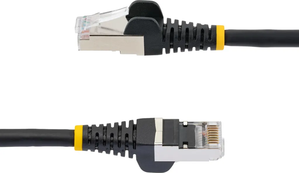 Cavo Ethernet 1m CAT6a StarTech - 10GbE S/FTP Nero LSZH Professionale - 3