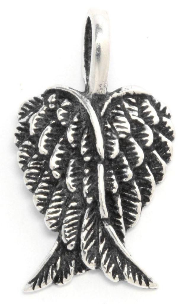 Engelflügel-Paar Schmuck Anhänger 925er Silber - Engel - Produktbild 