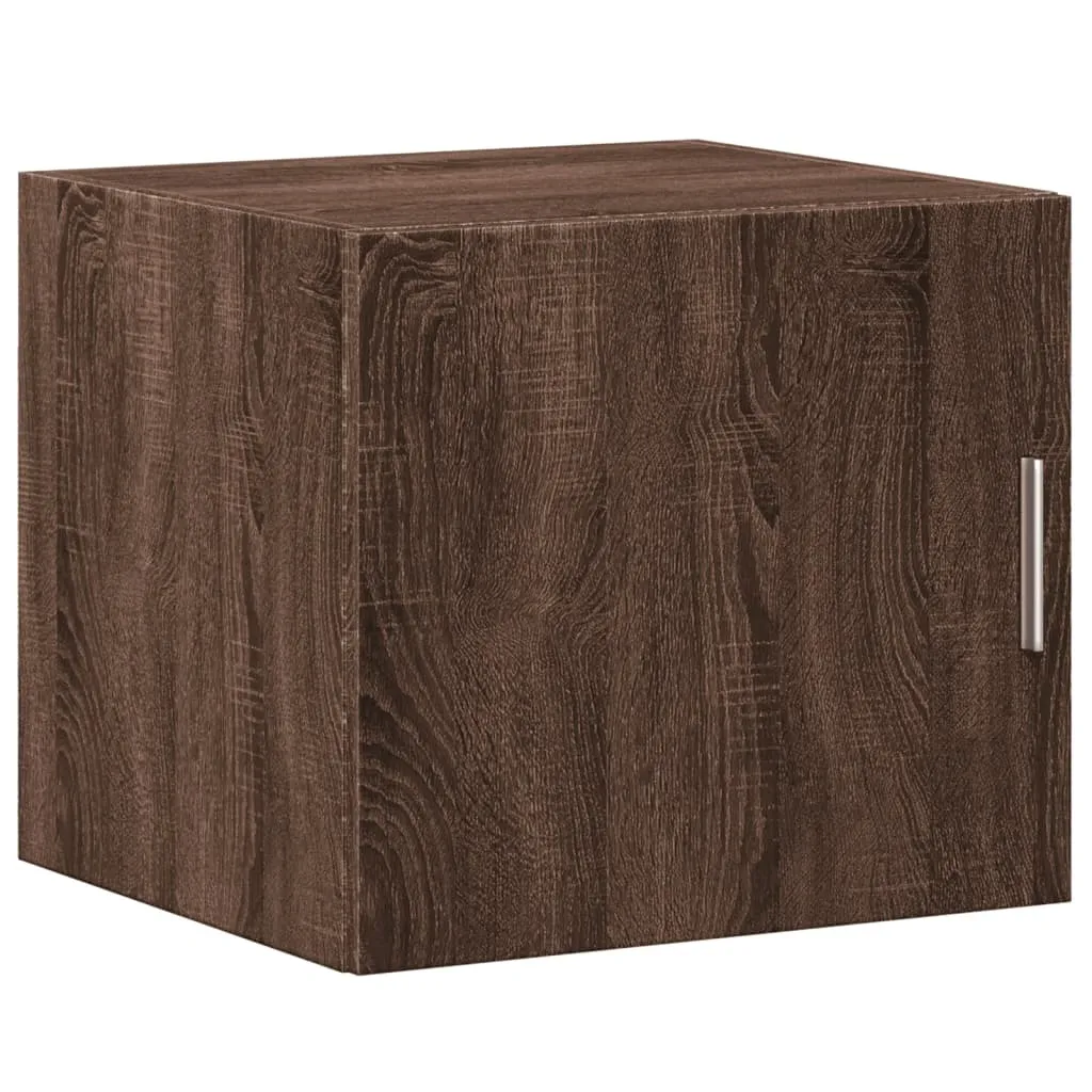 SYFAX Mobile Pensile Legno Multistrato Rovere Marrone 45cm x 42,5cm