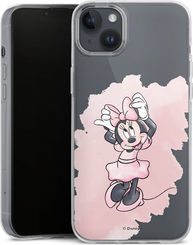 DeinDesign Handyhülle für Apple iPhone 14 Plus Silikon Hülle Case Smartphone Schutzhülle Disney Mickey & Minnie Mouse Motiv ohne Hintergrund
