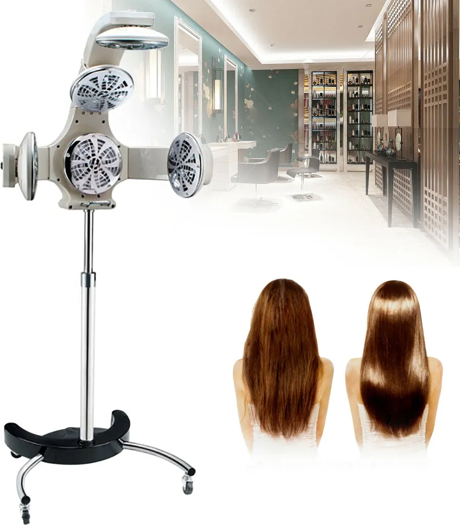Sèche-cheveux casque numérique à trépied haute performance pour soins - 4