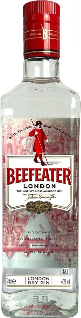 Beefeater London Dry Gin | 40 % vol | 0,7 l Produktbild 
