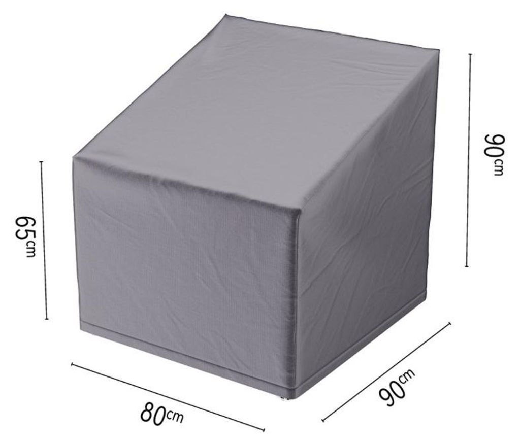 Loungestoelhoes 80x90xH65/90 cm AeroCover Productafbeelding 
