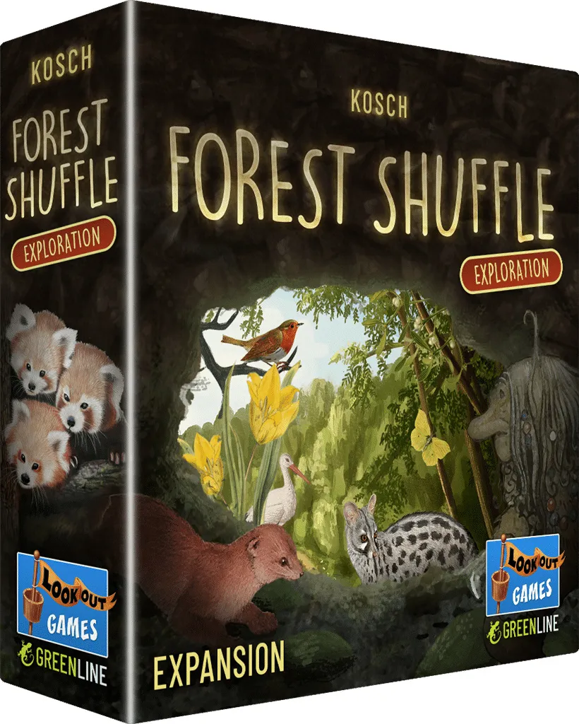 Asmodee Forest Shuffle Jeu de Cartes Tactique Exploration dès 10 Ans