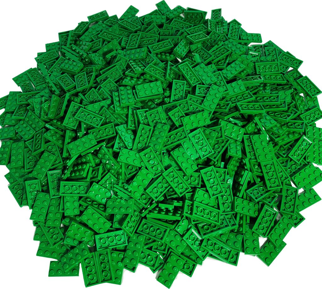 100 pezzi di tavole da costruzione, 2x4, verde Immagine del prodotto 