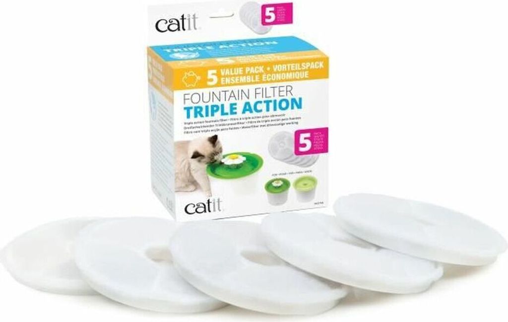 Catit Triple Action Filter, Filtr do automatycznego poidła Zdjęcie produktu 