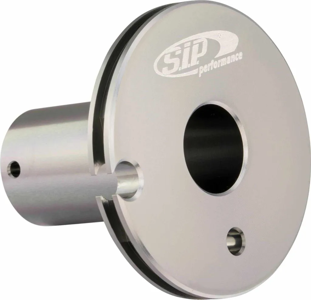 Poulie de gaz tirage court 47 mm en aluminium CNC anodisé titane SIP