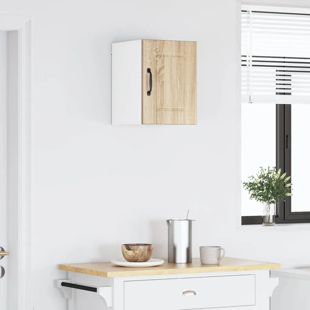 Mobiletto Cucina SYFAX 30cm Rovere Sonoma | Arredo Modulare Moderno - 4