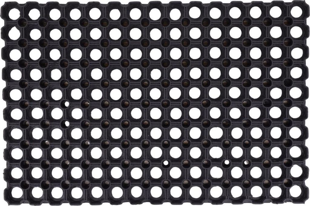 40x60 cm Venkovní čistící rohož guma Domino 17mm - na ven i Obrázek produktu 